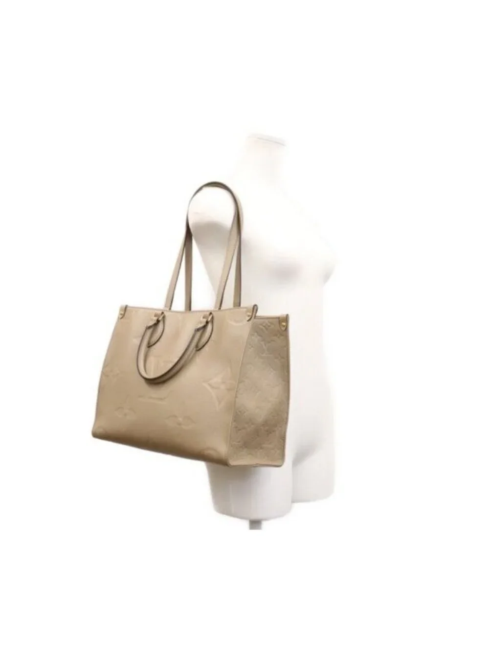 Louis Vuitton Monogram Empreinte On The Go MM Handbag